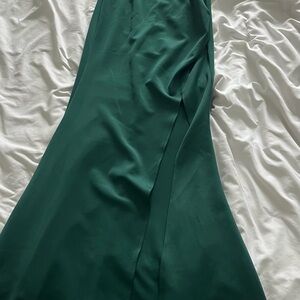 Green Evening Dress